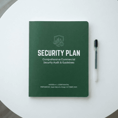 LVEC security plan guide book with prioritized fixes